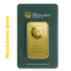 Zlatý investiční slitek Australské společnosti Perth Mint 100g Velikost: 47 x 27 x 5 mm Materiál: AU 999,9/1000 Váha: 100,00 gramů Země původu: Austrálie Rafinér: Perth Mint