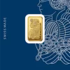 Zlatý slitek 2,5 g PAMP investiční ražený Velikost: 13,1 x 22,1 x 0,46 mm Materiál: AU 999,9/1000 Váha: 2,50 gramů Země původu: Švýcarsko Rafinér: PAMP