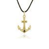Zlaté šperky FOX® | zlatý náhrdelník ve tvaru lodní kotvy | Dům šperků Zlatá Roudná
