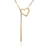 Zlaté šperky FOX® | zlatý náhrdelník srdce | Dům šperků Zlatá Roudná
